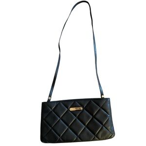 Michael Kors Black Quilted Shoulder Bag